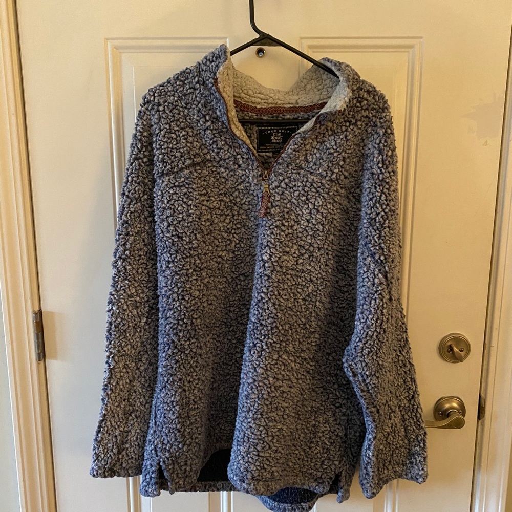 Unisex — TRUE GRIT PILE 1/4 ZIP PULLOVER